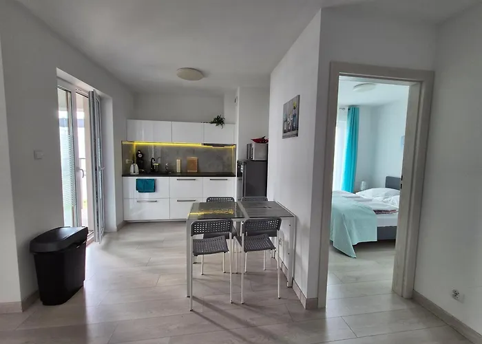 Apartament Mila Z Duzym Tarasem I Miejscem Parkingowym
